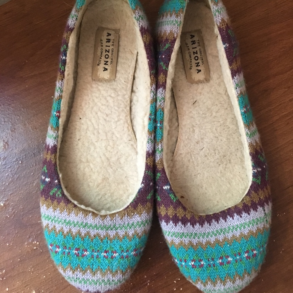 Arizona Aztec sweater flats